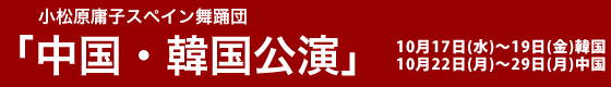 2007年10月、中国・韓国公演