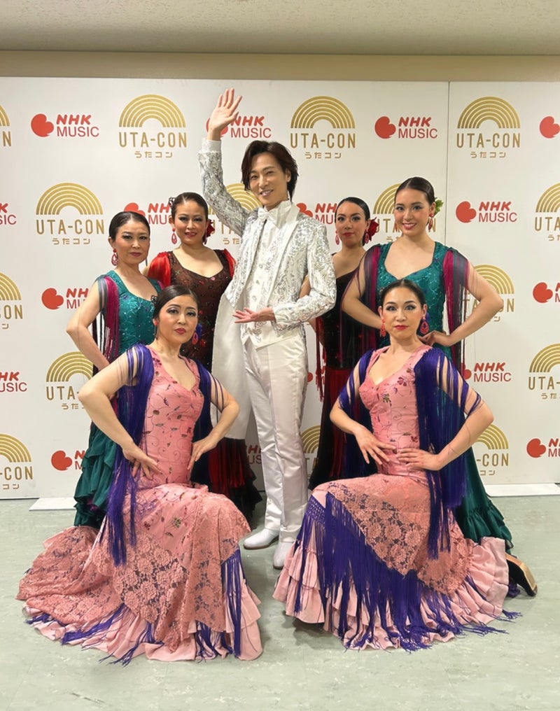 ＮＨＫ音楽番組「うたコン」に小松原庸子スペイン舞踊団が出演しました！